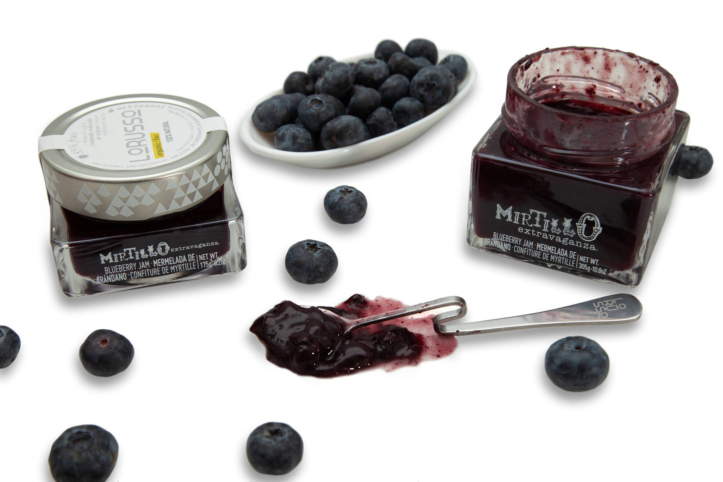 Bio Gourmet HEIDELBEERE Konfitüre mit 85% Frucht, 175g