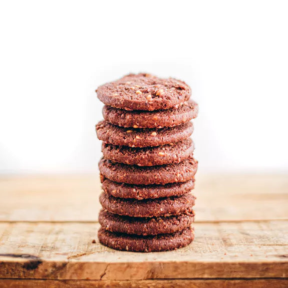 Doppelschokoladen-Bananen-Haselnuss Cookie 140g