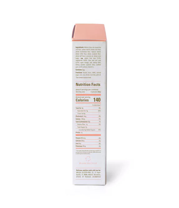 Himbeer-Limette-Hafer Cookie 140g