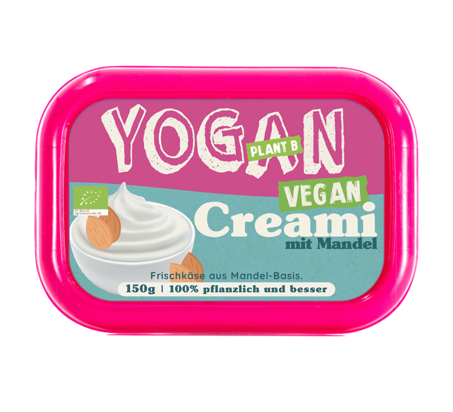 Yogan Creamery - Vegancreami Aufstrich Original - Pflanzliche Basis 180g