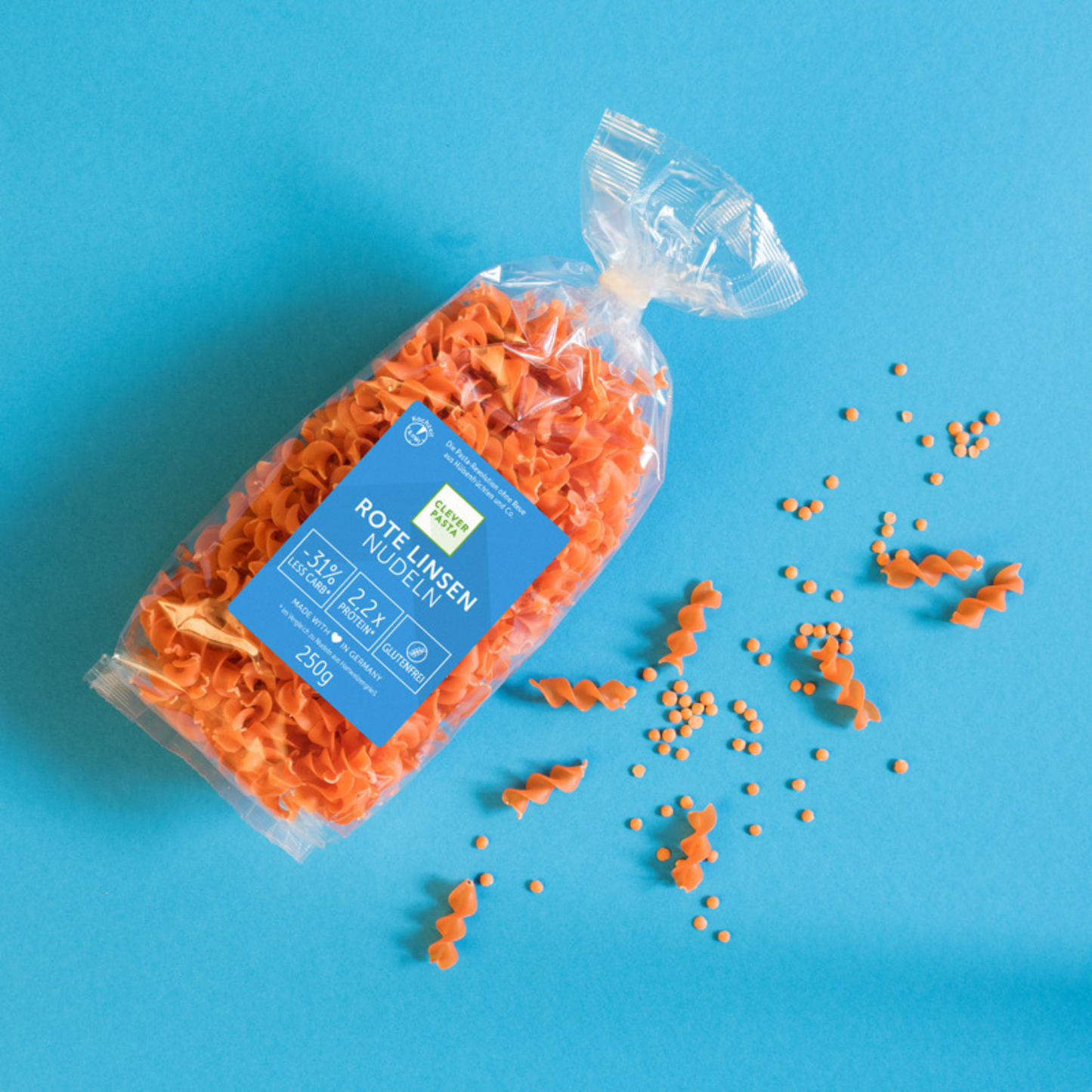 Rote Linsen Nudeln, 250g