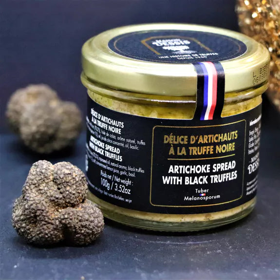 Artischockengenuss mit schwarzem Trüffel - 100g