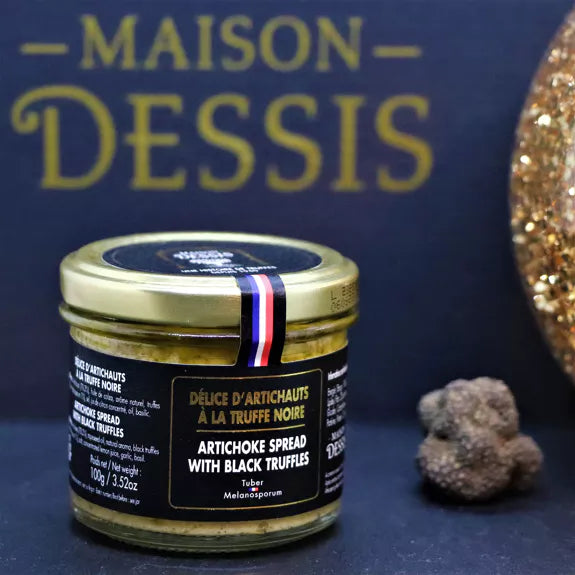 Artischockengenuss mit schwarzem Trüffel - 100g
