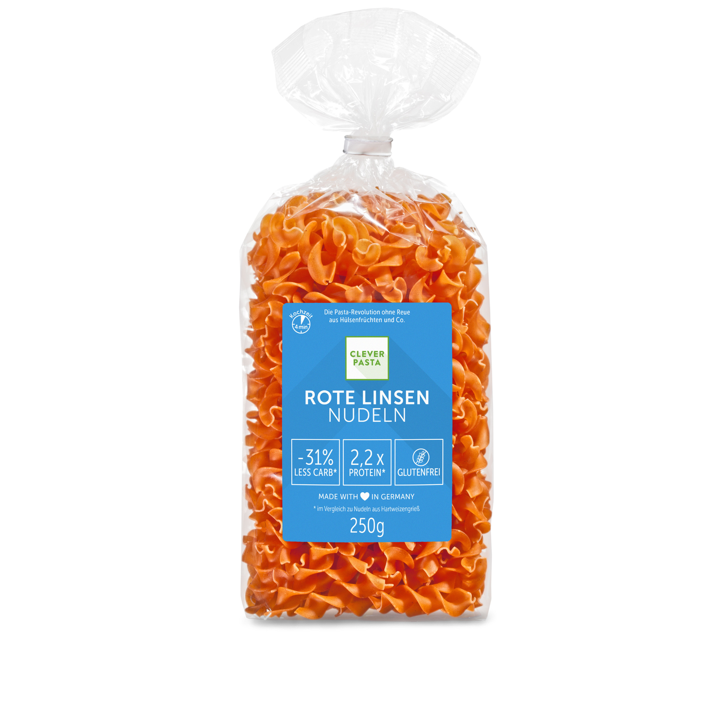Rote Linsen Nudeln, 250g