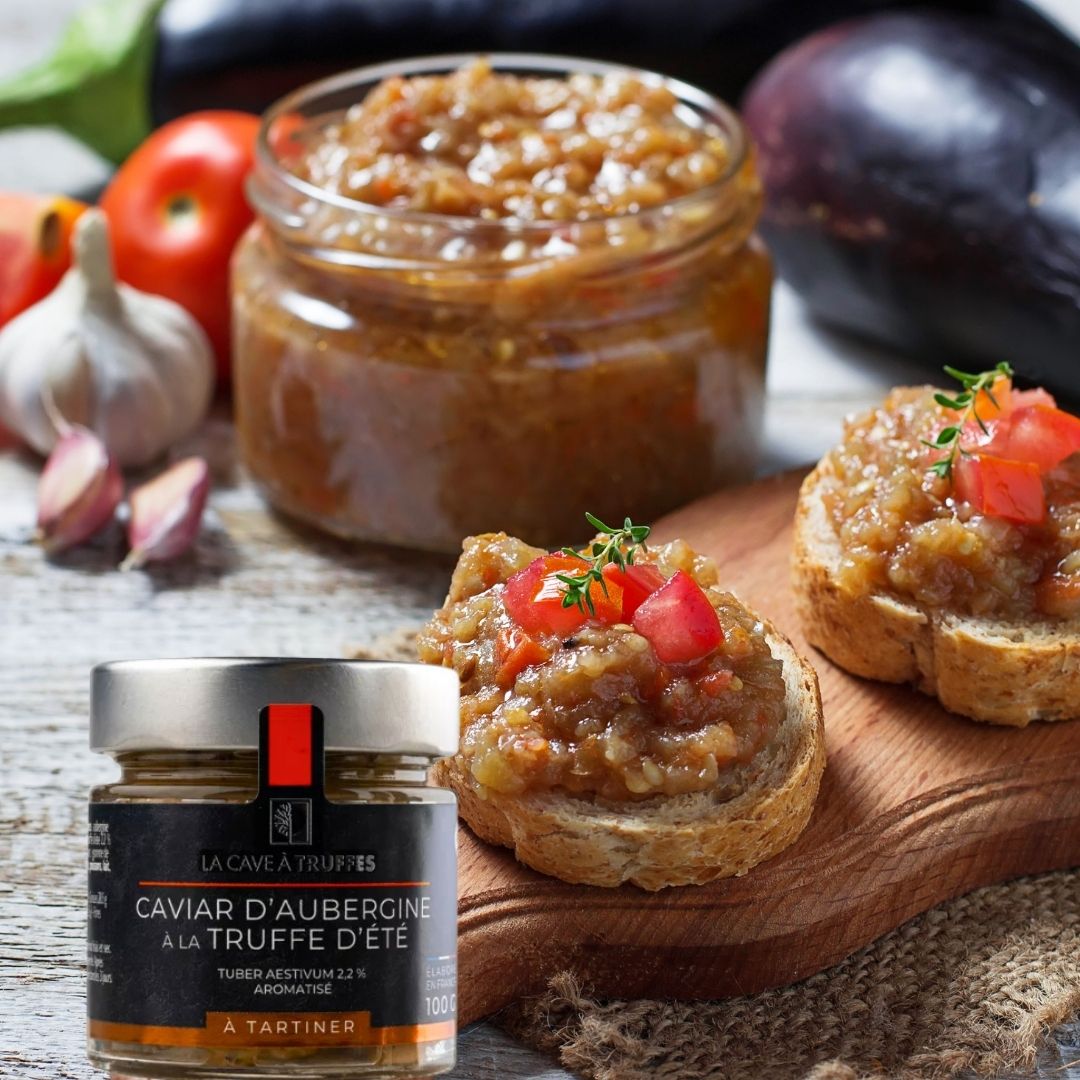 Auberginenkaviar mit Trüffelgeschmack - 100g
