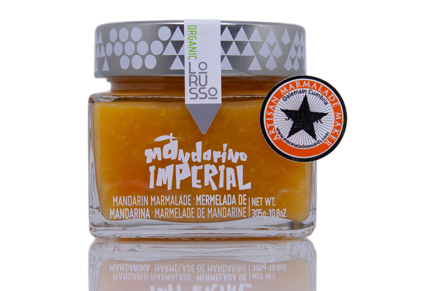 Bio Gourmet MANDARINE Konfitüre 85% Frucht, 305 g