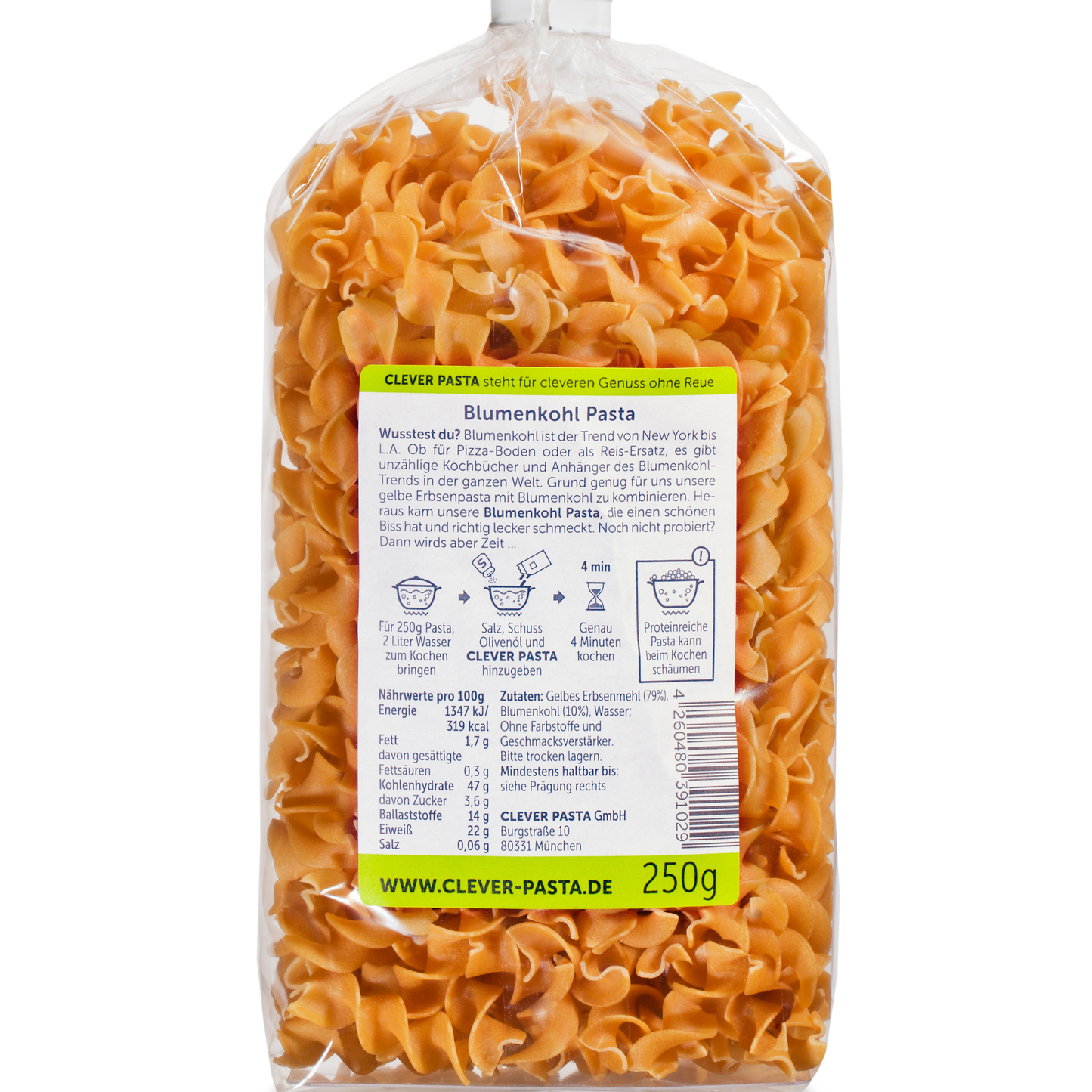 Blumenkohl Pasta, 250g