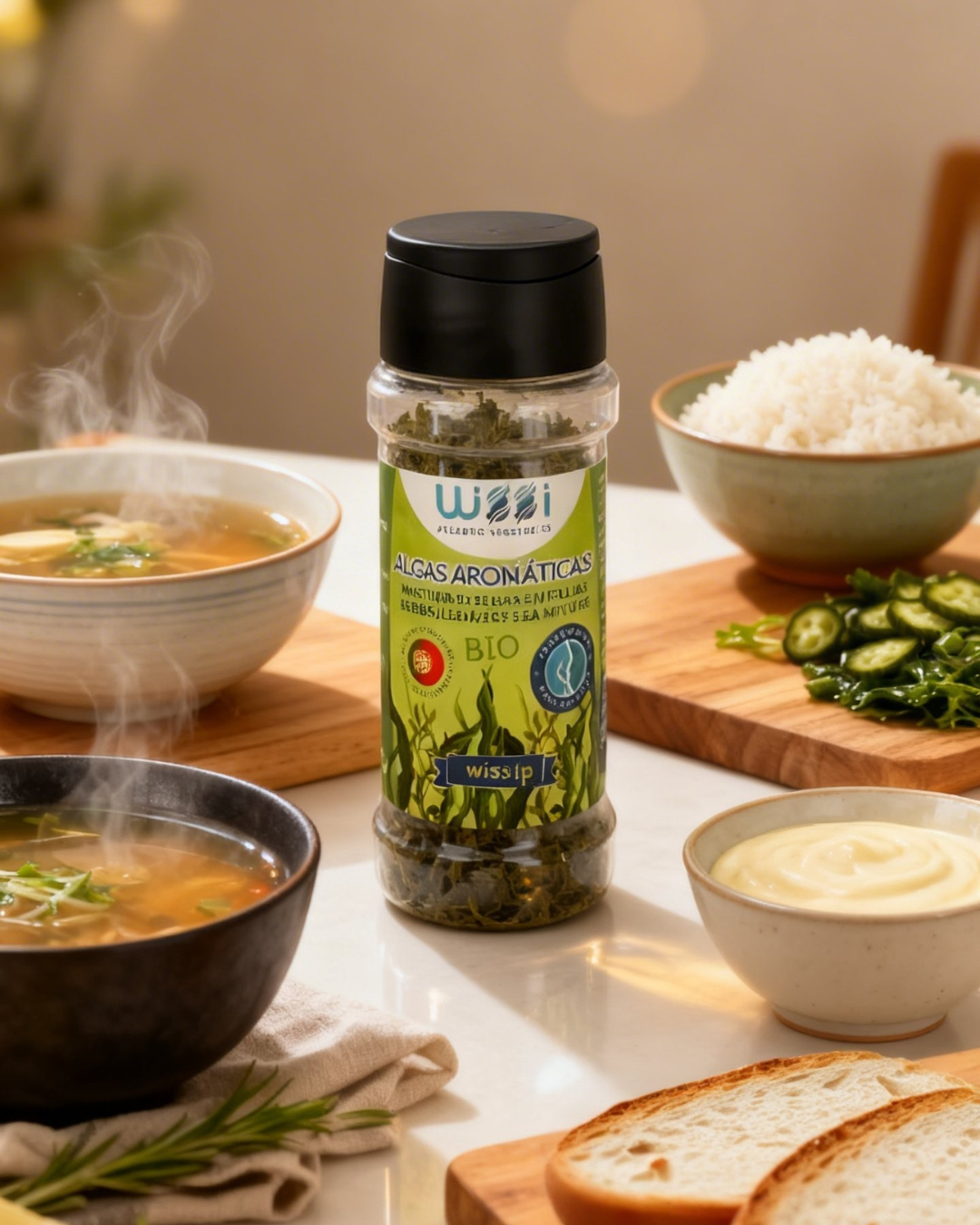 Aromatische Algenmischung – Kombu & Wakame 40g