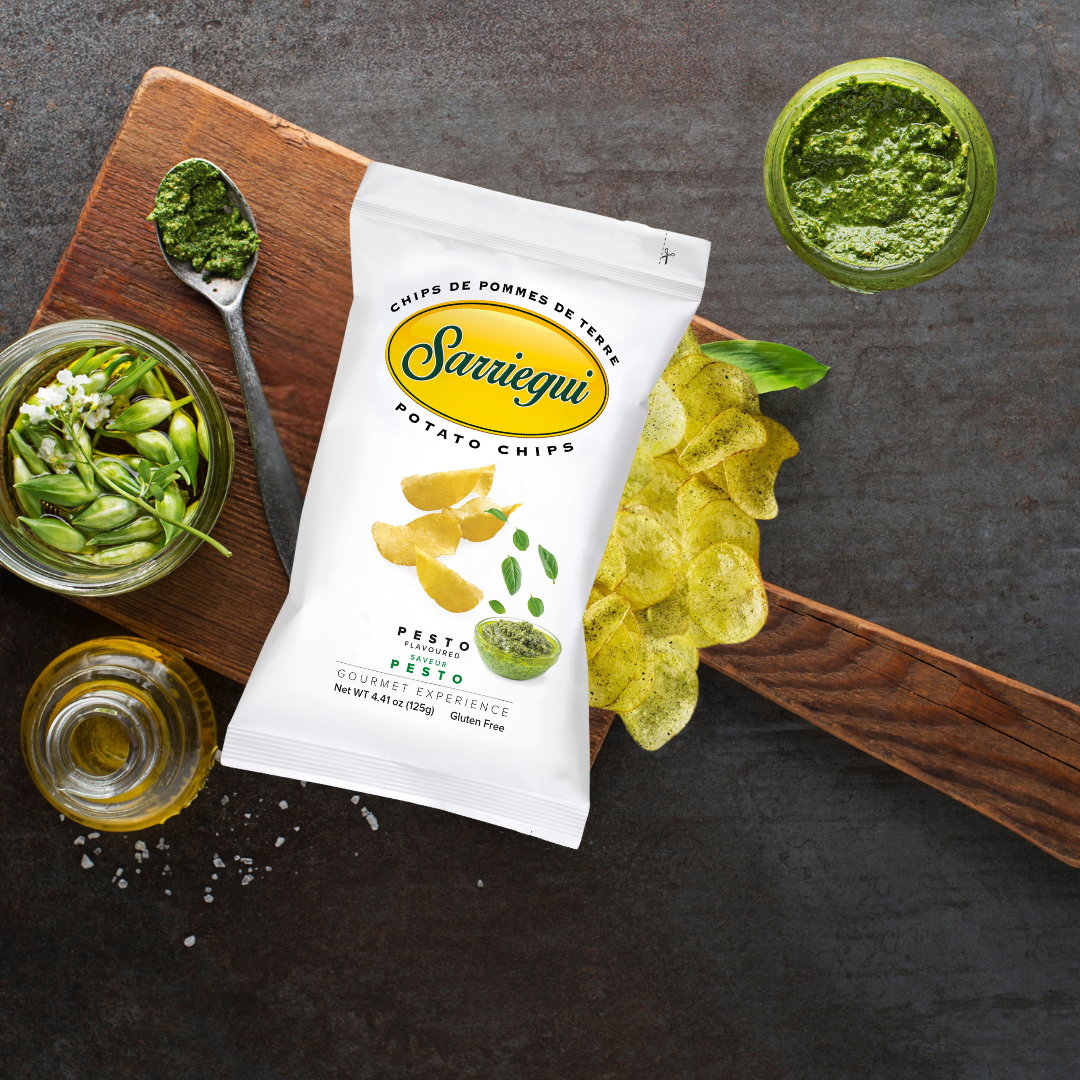 Premium PESTO Kartoffelchips, 40g