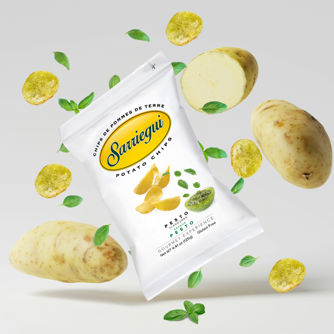 Premium PESTO Kartoffelchips, 40g