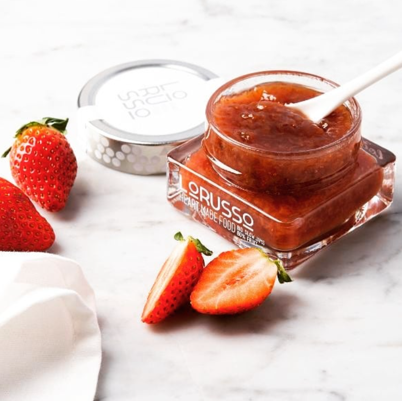 Bio-Gourmet Erdbeeren Konfitüre mit 85% Frucht - 175g
