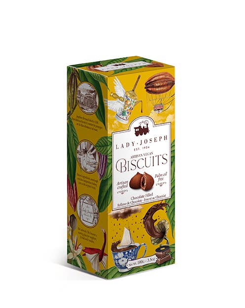 Vegane Kekse mit Schokoladenfüllung, 100g
