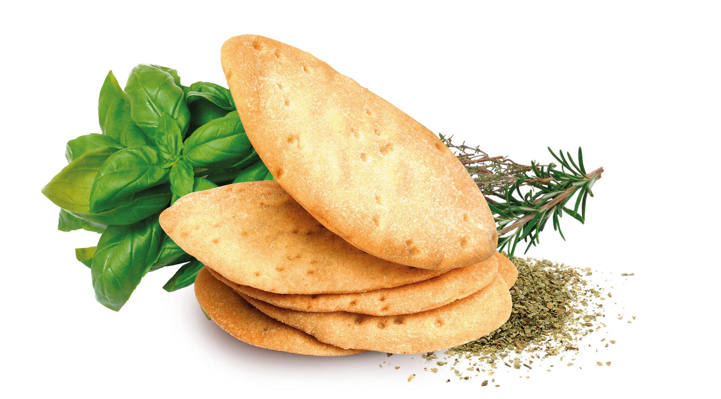 Handgemachte vegane Cracker mit Kräutern, 100g