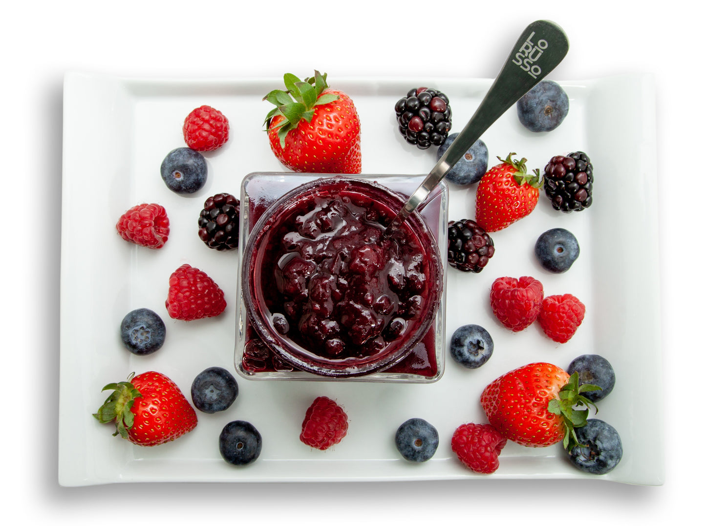 Bio Gourmet Konfitüre AUS ROTEN FRÜCHTEN mit 85% Frucht, 175g