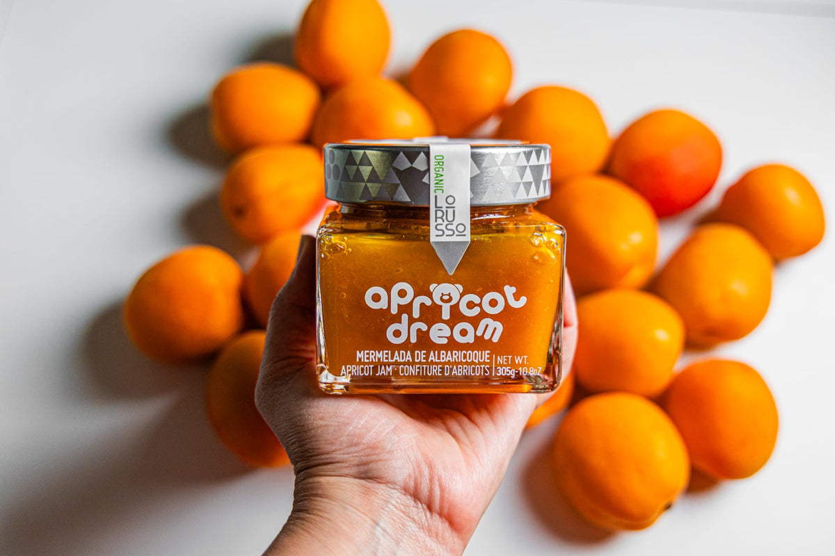 Bio Gourmet Aprikosen (Apricot Dream) Konfitüre 85% Frucht, 305g