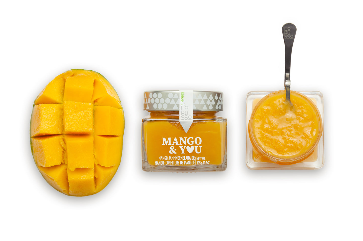 Bio-Gourmet MANGO Konfitüre mit 85% Frucht, 305g