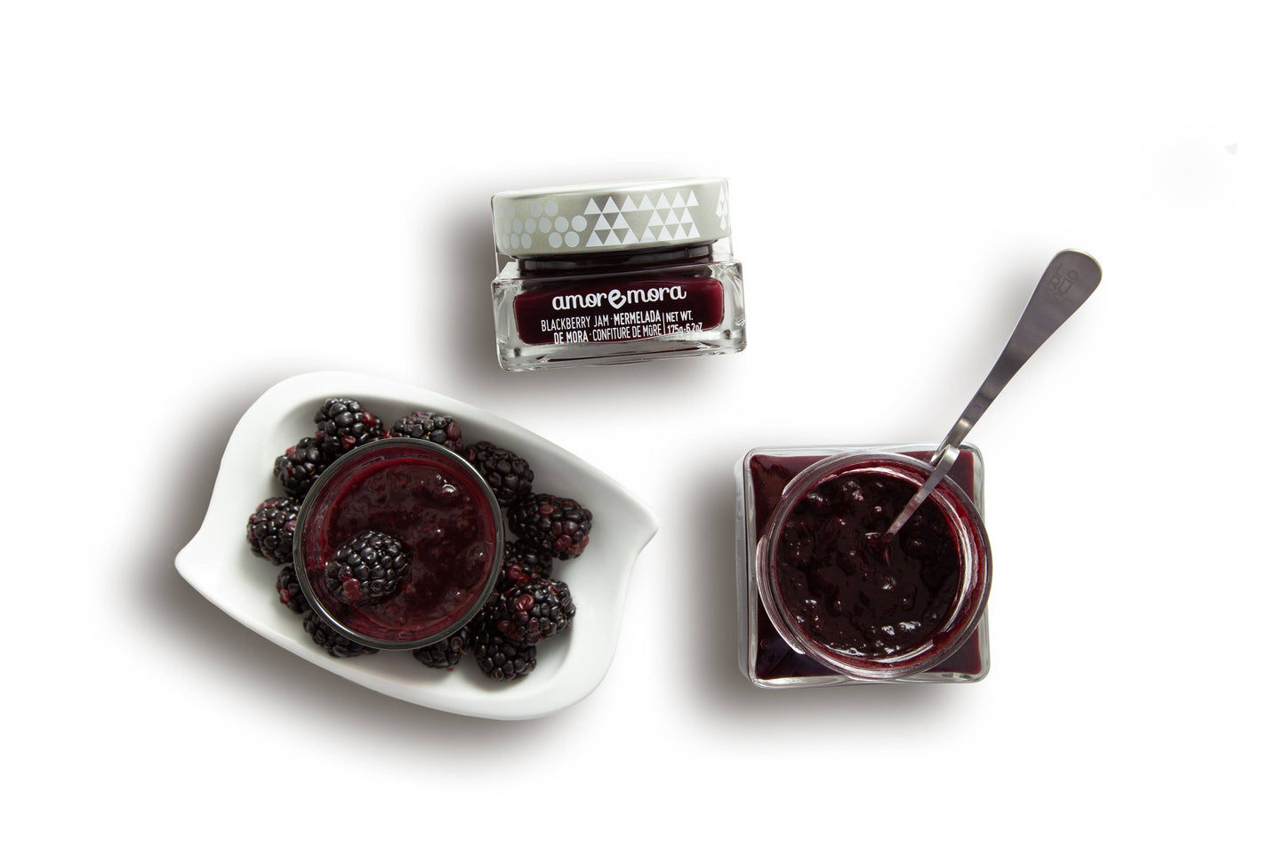 Bio-Gourmet handgemachte Brombeermarmelade mit 85% Frucht - 175g