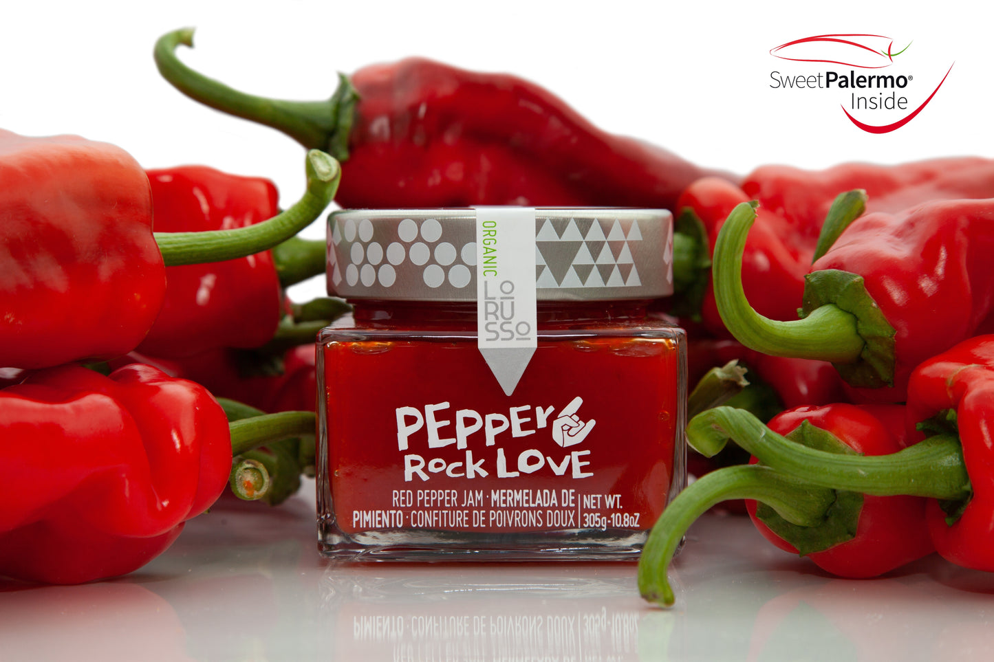 Bio Gourmet Paprika Konfitüre mit 85% Frucht, 305g